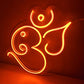 Ganesha OM Neon Signs/Neon Lights 10 x10 inches