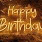 Happy Birthday 16 * 12 inches Neon Sign | Neon Signs India — Image 2