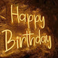 Happy Birthday 16 * 12 inches Neon Sign | Neon Signs India — Image 6