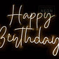 Happy Birthday (18x24 inches) - Neonsignsindia
