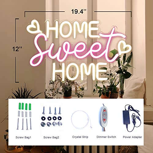 Home Sweet Home Neon Signs/Neon Lights (20x12) inches