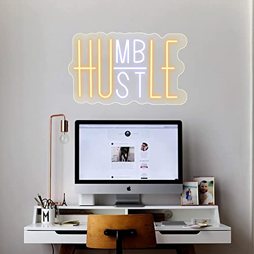 Hustle Neon Sign 16x10 - Neonsignsindia