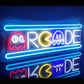 Large Arcade Neon Sign, Retro Game Ghost Arcade LED Neon Light Sign, Handmade Aesthetic Arcade Night Lamp for Kids Teens, Business Game Room Recreation Bedroom Birthday Gift Man Cave Home - 25'' Neonsignsindia