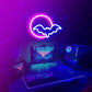 Neon Signs, Moon and Bat LED Neon Lights, Neon Light Sign for Wall Led Neon Sign for wall decor, bedroom, Kids Gift, Living Room, Bar, Party, Christmas, Wedding, Halloween Neonsignsindia