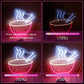 Red Ramen Neon Sign - IMEGINA 3D Dimmable 12V Japanese Neon Signs for Wall Decor 15.3x14.5 Inch, Bright LED Neon Lights for Restaurant, Window, Shop, Dinning Room - Neonsignsindia