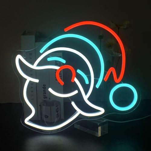 Santa Claus Neon Sign - Size 14x12 inch Neonsignsindia