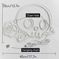 Skull Neon Signs Skeleton Flower Neon Light LED Neon Light Sign Ghost Wall Night Lights Cool Neon Sign Decor for Room Bedroom Bar Christmas Halloween Birthday Party | Neon Signs India — Image 6