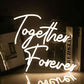 Together Forever Neon Sign Neonsignsindia
