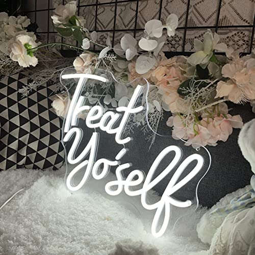 Treat Yourself Neon Signs 15.7 * 11.8 inches Neonsignsindia