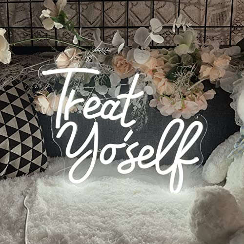 Treat Yourself Neon Signs 15.7 * 11.8 inches Neonsignsindia