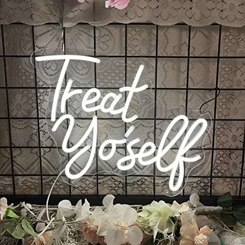 Treat Yourself Neon Signs 15.7 * 11.8 inches Neonsignsindia