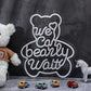 We Can Bearly Wait Neon Sign (Bear Shape) 12x14 inches Neonsignsindia