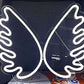 Wings Neon/ Angel Wings Signs 18x18 inches Neonsignsindia