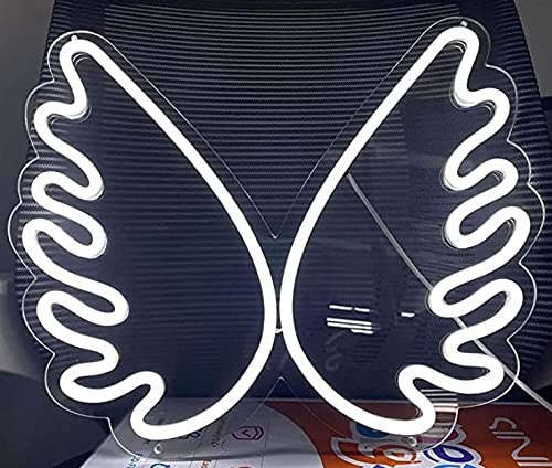 Wings Neon/ Angel Wings Signs 18x18 inches Neonsignsindia