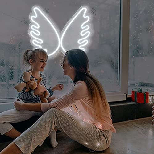 Wings Neon/ Angel Wings Signs 18x18 inches Neonsignsindia