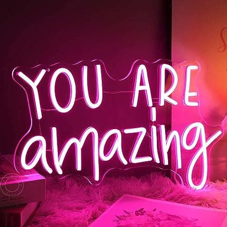 You Are Amazing (16.9"X10.6") Neonsignsindia