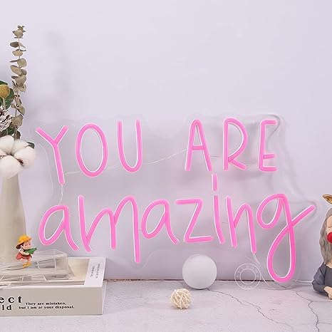You Are Amazing (16.9"X10.6") Neonsignsindia