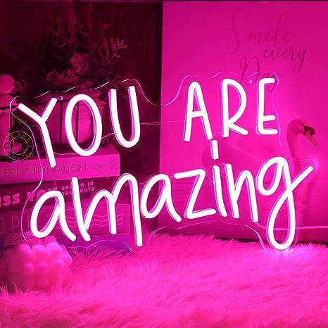 You Are Amazing (16.9"X10.6") Neonsignsindia